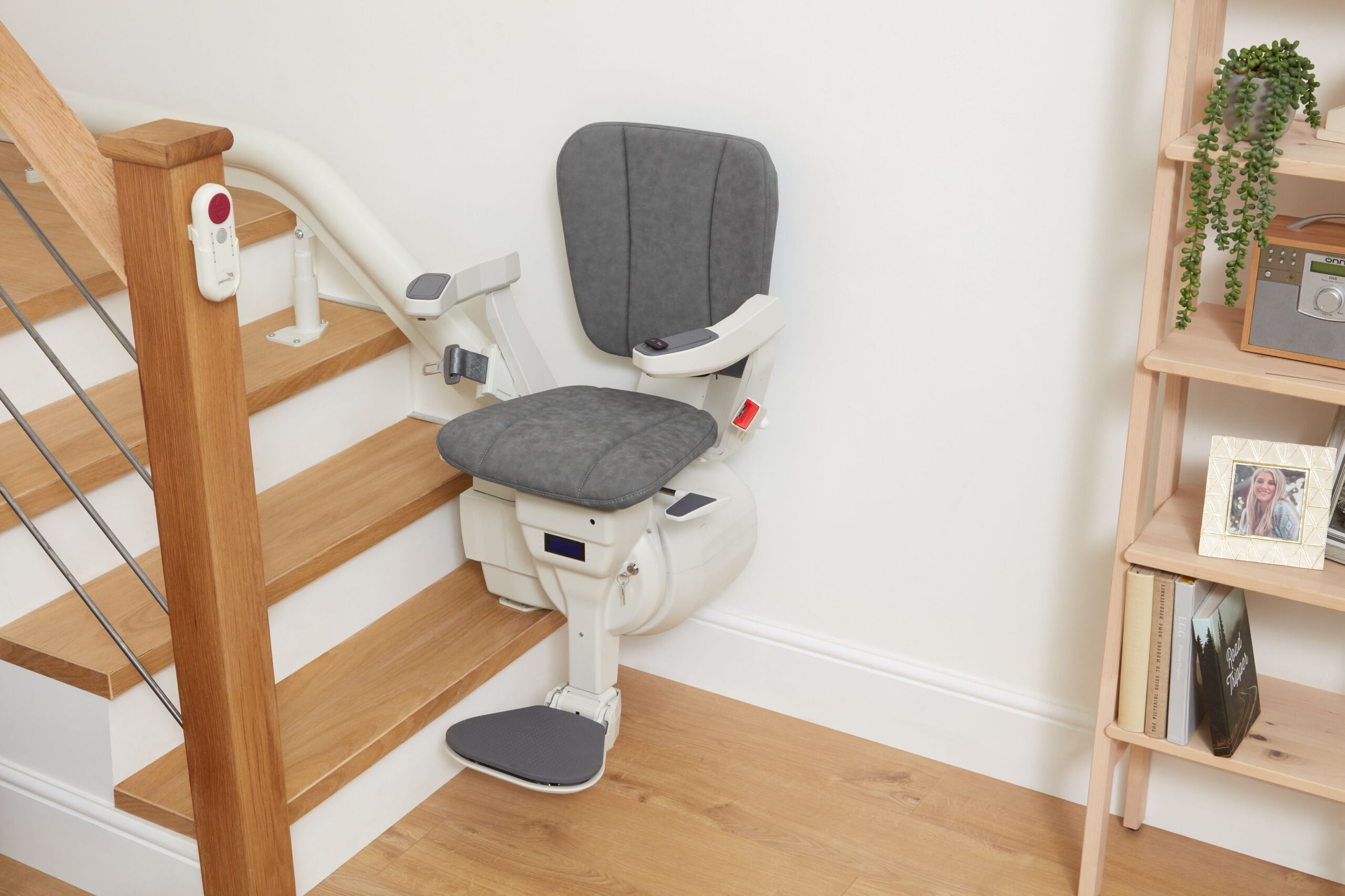 Krzesła schodowe 3 seat colour grey scaled